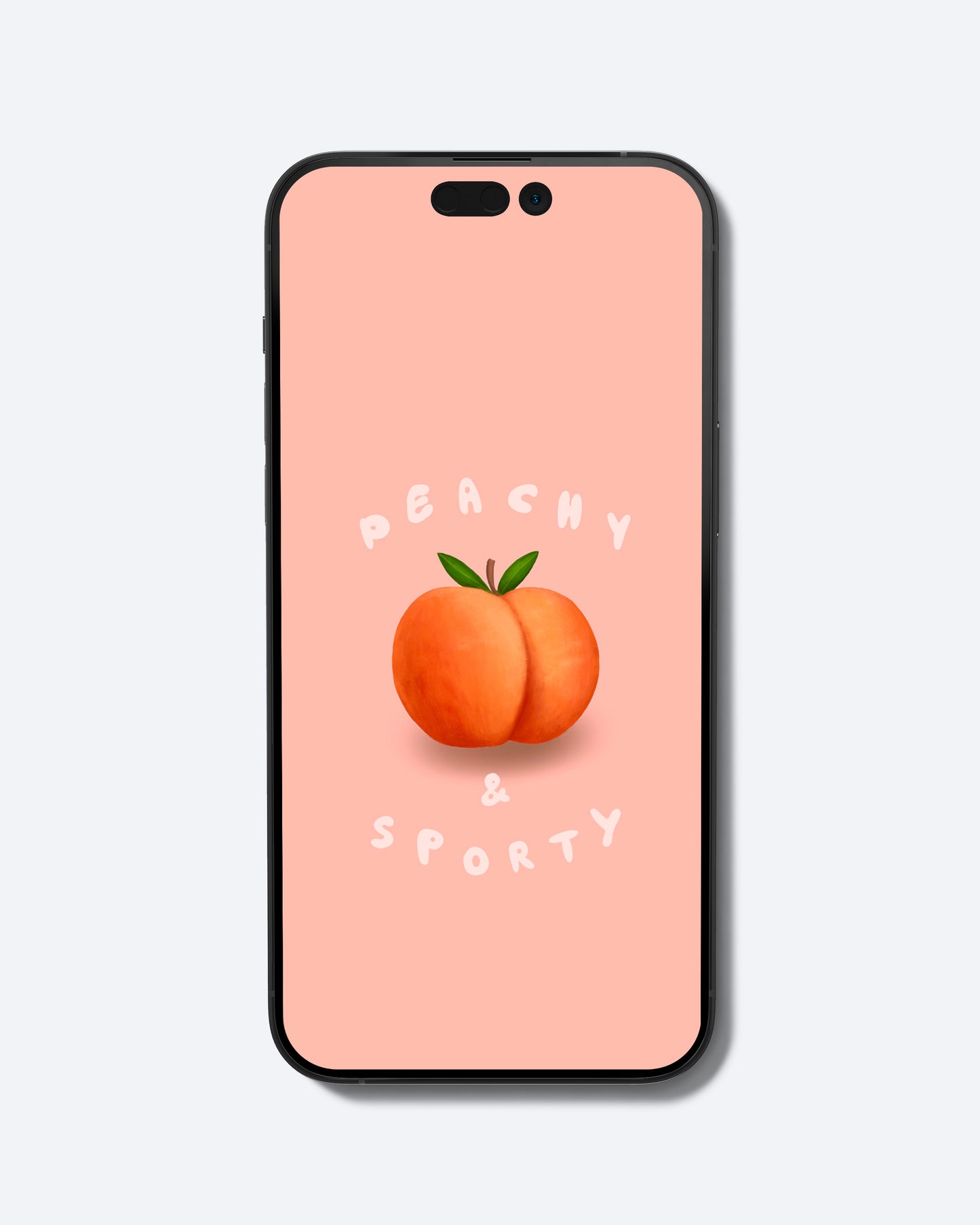 PEACHY & SPORTY WALLPAPER